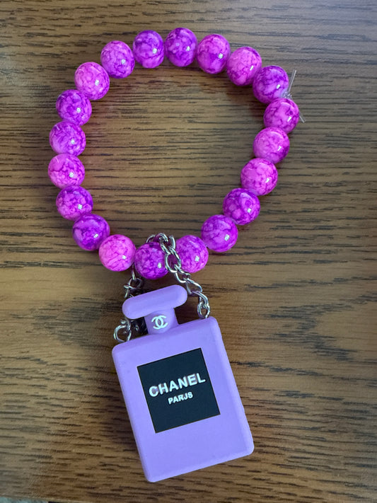 Purple Chanel Parjs Bracelet